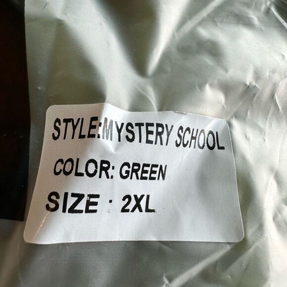 NWT GFTD LA Unisex Olive Green Men's Gifted Mystery School Graphic Hoodie - 2XL - Picture 4 of 9